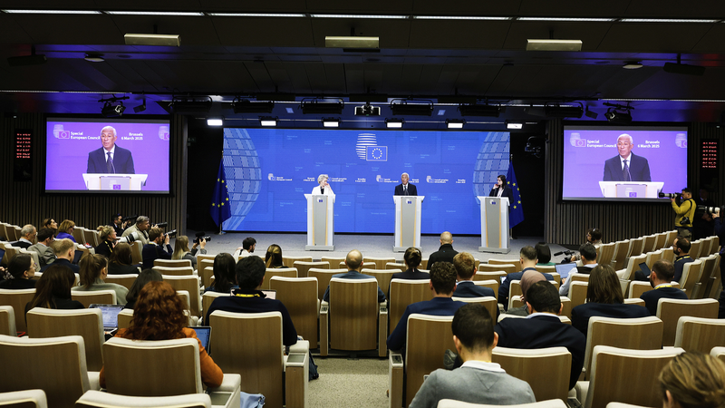 EU首脳、防衛力強化とウクライナ支援拡大に合意