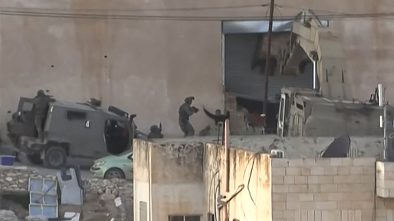 イスラエル兵が降伏パレスチナ人を射殺か　SNS映像受け調査開始