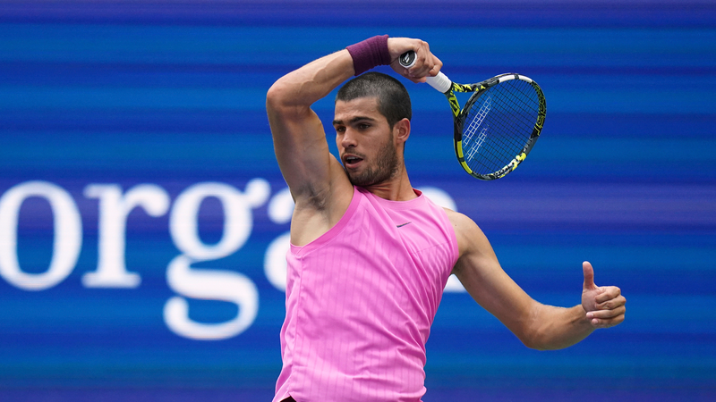 アルカラス、ジョコビッチをストレート撃破　全米オープン決勝へ