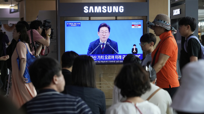 韓国の李在明大統領、米国との通商合意「7月8日までに達成できるか不透明」