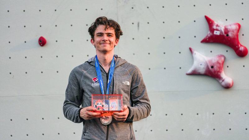 スポーツクライミング世界記録保持者ワトソン、成都で銀メダルと成長の手応え video poster