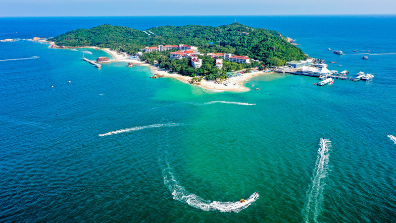 中国海南・蜈支洲島の海洋牧場 サンゴ礁再生と観光を両立 video poster