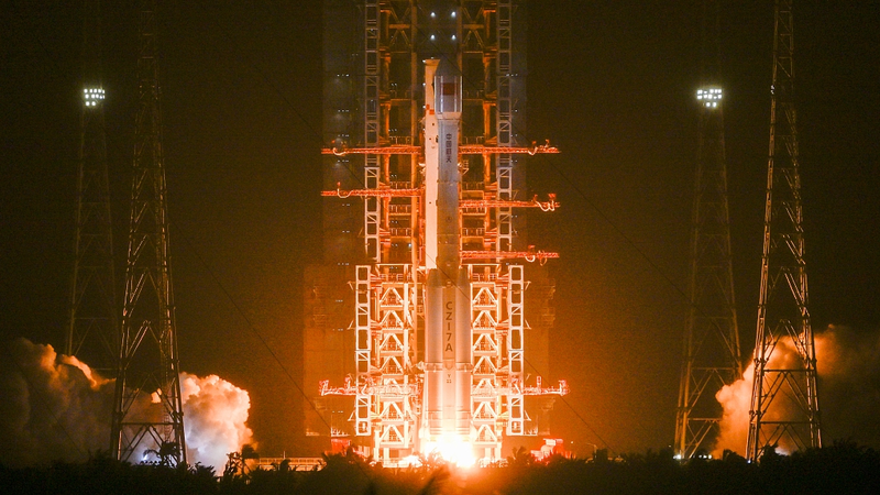 中国が新型通信技術試験衛星を打ち上げ　海南・文昌から長征7Aで