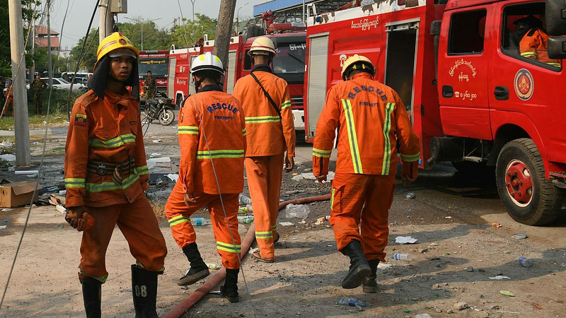 ミャンマーでM7.7地震　死者1000人超と中国本土の緊急支援【国際ニュース】 video poster