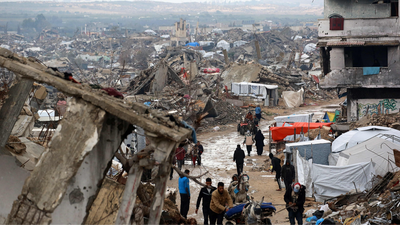中東情勢：ガザ南部ラファで地上侵攻　数百人死亡と地元発表 video poster