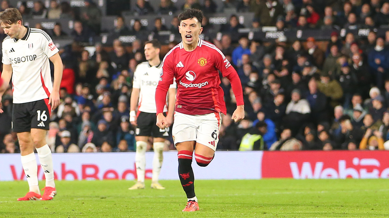 プレミアリーグ マルティネス終盤弾でマンUがフラム撃破 アモリム体制に貴重な白星