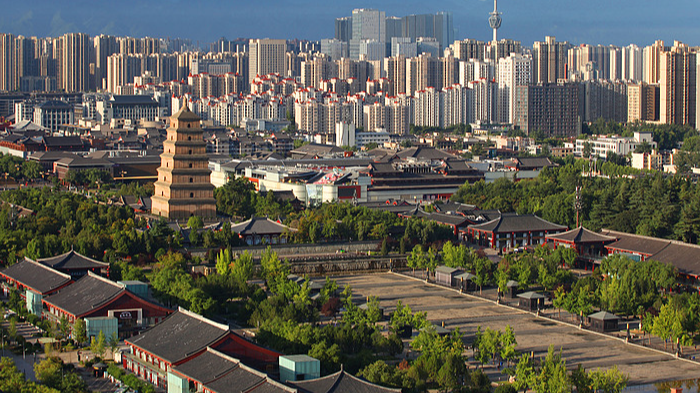 中国・西安の大雁塔をライブで体感　世界遺産となった唐の宝をめぐる旅 video poster