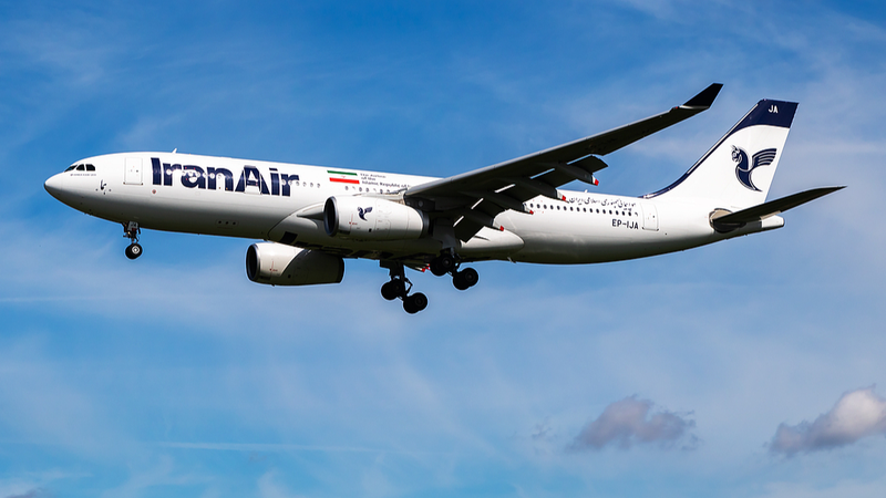 イランが領空を全面再開　イスラエルとの停戦後、空の便が平常運航に