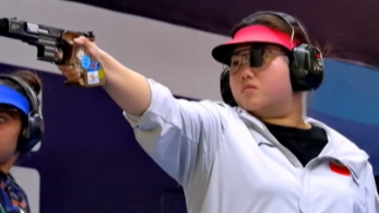 ISSF射撃W杯リマ大会でスン・ユージエが女子25mピストル金