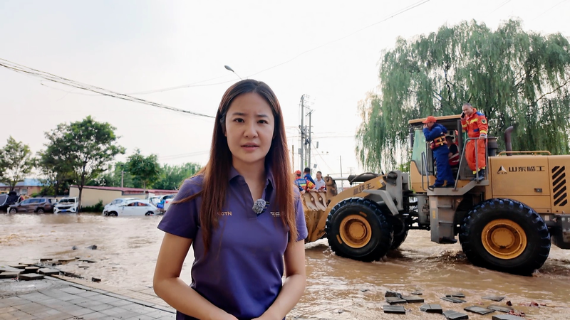 北京近郊で豪雨　ミユン区で3,000人超が避難 video poster
