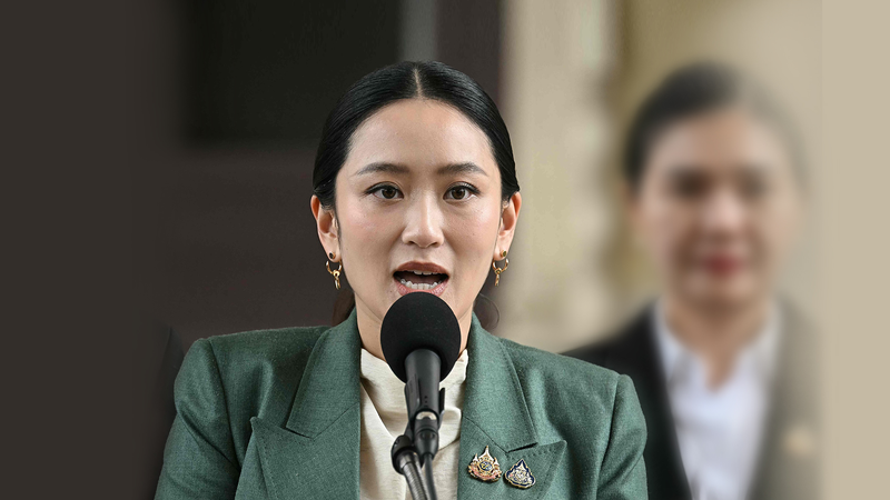 タイ憲法裁判所がパエトンタルン首相を一時停職　憲法違反審理へ video poster