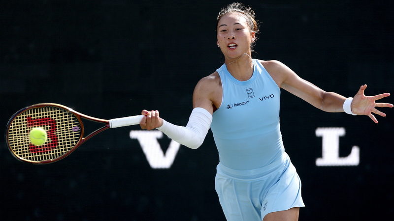 鄭欽文がクレー13連勝　チャールストンOPで初の8強入り