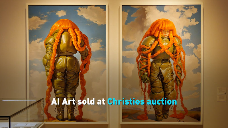 AIアートがクリスティーズに登場　創造性と著作権をめぐる新たな論争 video poster