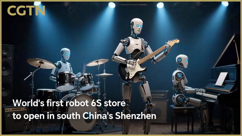 世界初ロボット6Sストアが深圳に開業　街ごと未来の実験場に video poster