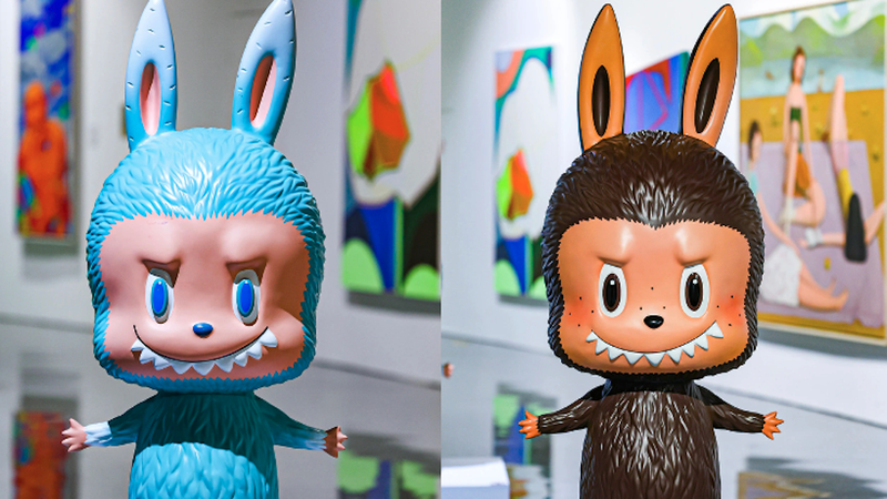 北京オークションでミントグリーンLabubuが約124万元の落札