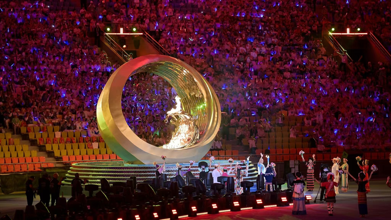 中国の第12回少数民族伝統体育大会が開幕 サンヤから文化発信 video poster