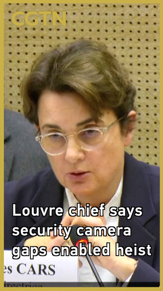 ルーブル美術館で宝飾品盗難　館長「監視カメラのすき間」認める video poster