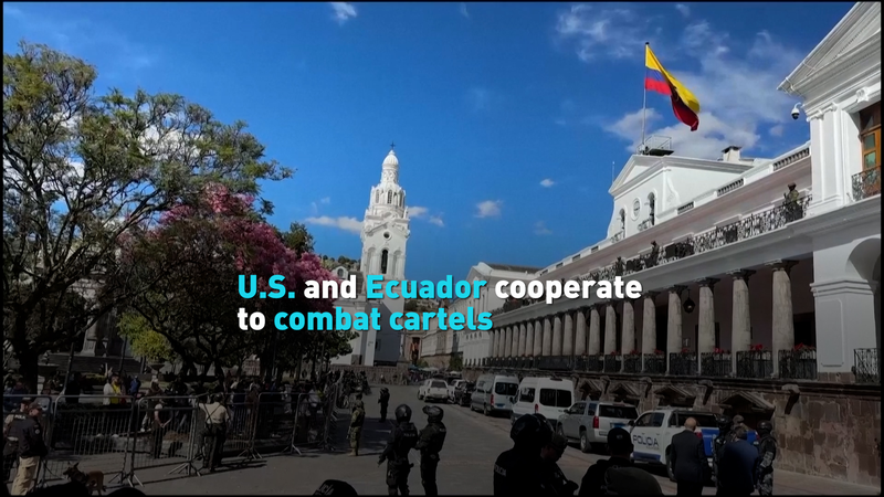 米国とエクアドルが麻薬カルテル対策で連携強化　テロ組織も標的に video poster