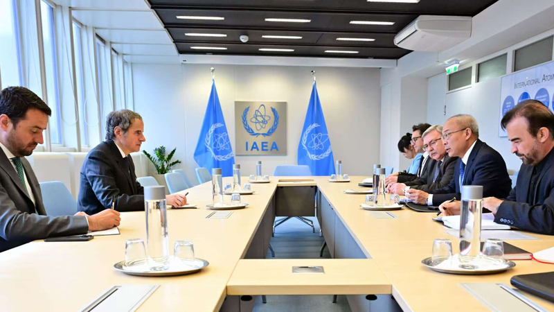 イラン核問題で中国が外交解決を支持　IAEAの役割を強調