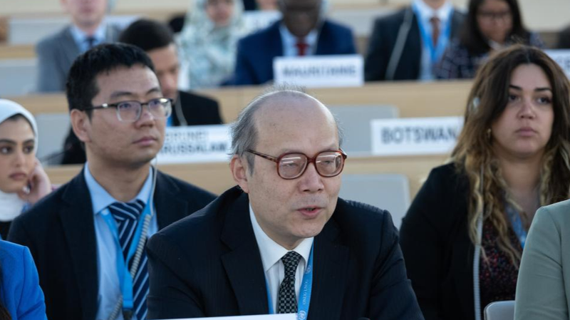 中国が国連人権理で安全と発展を軸に人権促進を提唱