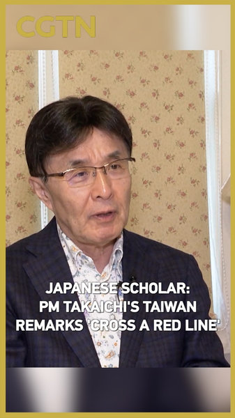 日本の学者が高市首相の台湾発言を批判 レッドライン越えの波紋 video poster