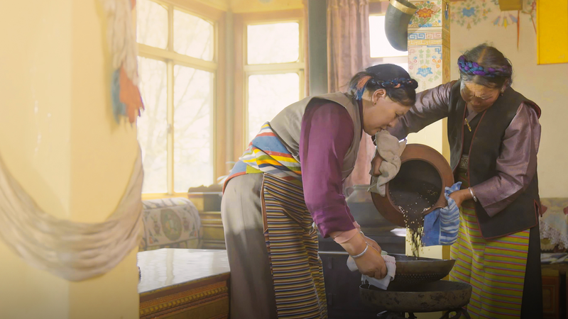 ツァンパの作り方と文化：青海・チベット高原の伝統食を知る video poster