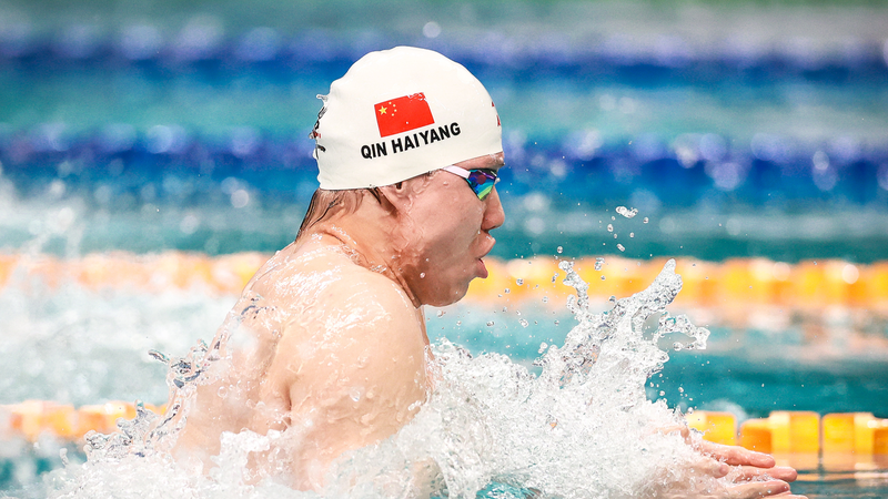 競泳・秦海洋が2025年初金　中国国家春季選手権100m平泳ぎ制す