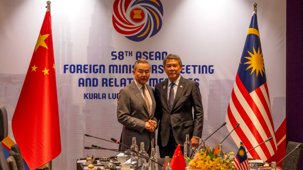 中国とマレーシア外相会談　一帯一路とASEAN連携を強化へ