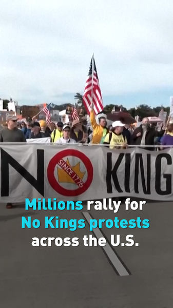 米国で「No Kings」抗議デモ 2600超の集会が訴えたもの video poster