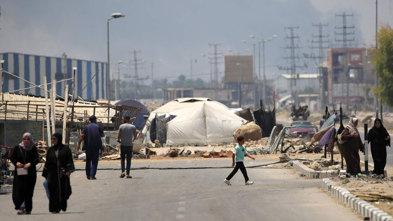 ガザ戦争の即時停止を要請　英仏と日本など20超の国がイスラエルを批判