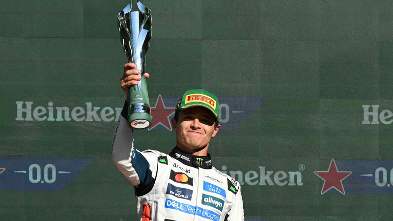 F1メキシコGPでノリス圧勝　ピアストリを抜きタイトル争い首位に