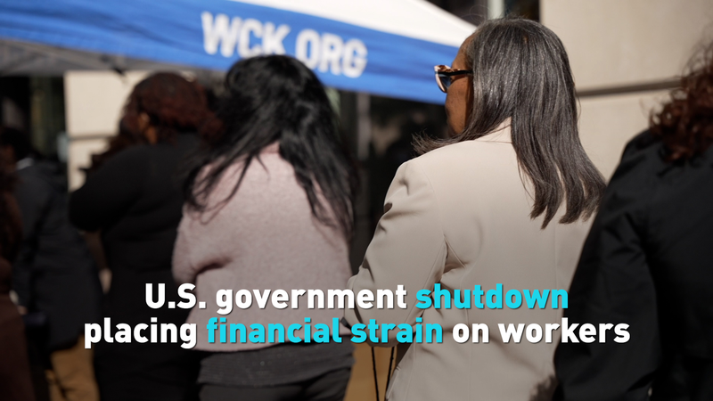 米政府シャットダウン1カ月　給与停止で100万人超に負担 video poster