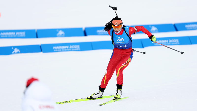 ハルビン2025アジア冬季競技大会 中国勢がバイアスロン金で首位維持