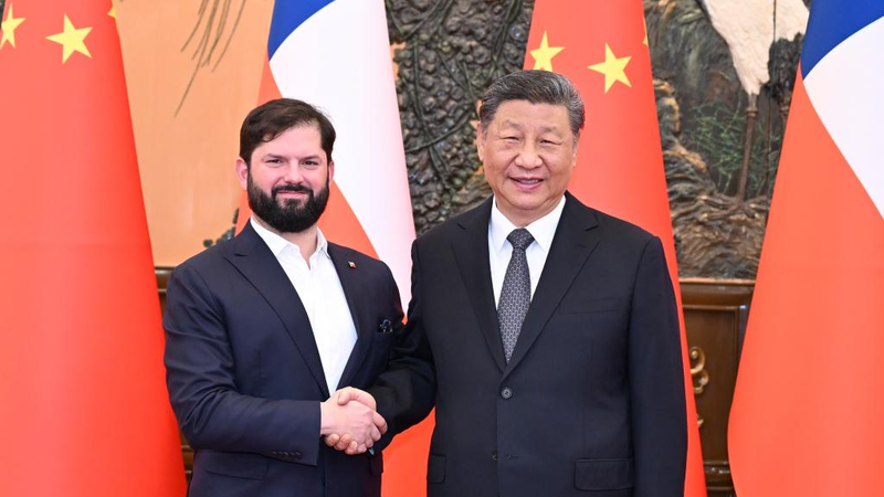 習近平主席とチリのボリッチ大統領会談 グローバル・サウス協力を強化へ