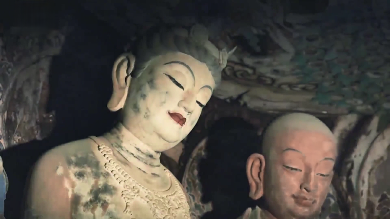 上海に敦煌コンテンポラリーアートミュージアム　古代遺産と現代アートが交差 video poster