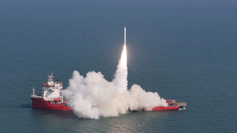 中国の商業ロケットCERES-1Sが海上からIoT衛星4基打ち上げ　グローバル網が完成 video poster