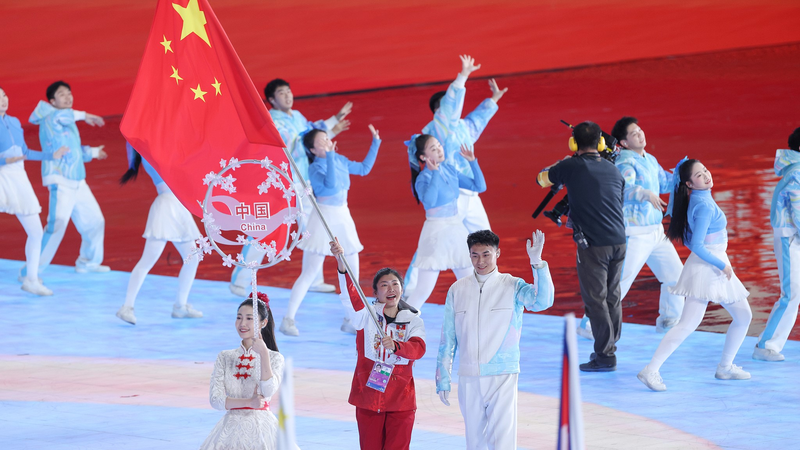 アジア冬季競技大会で中国が史上最多メダル　代表団トップが語る次の一歩 video poster