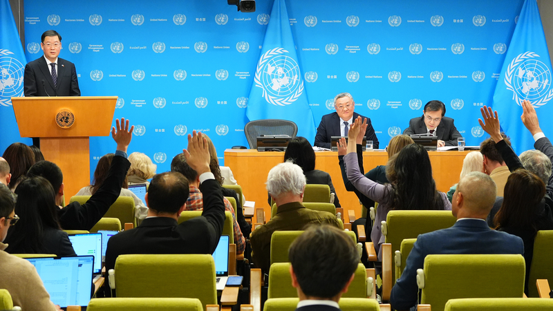 国連安保理の議長国に中国　多国間主義とガザ停戦を優先課題に