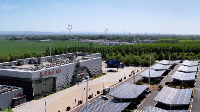 黄河沿いのゼロカーボンサービスエリア　中国・山東省の今