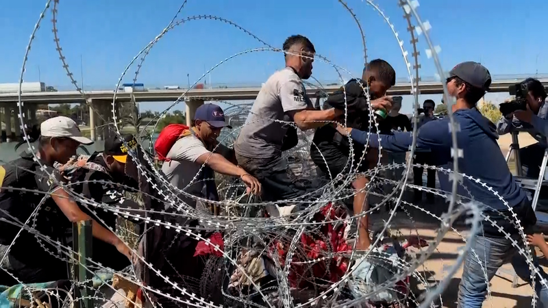 国際ニュース：トランプ政権の不法移民締め付けで国境越え減少 video poster