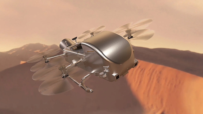 NASAがタイタン探査「Dragonfly」打ち上げでSpaceXを選定