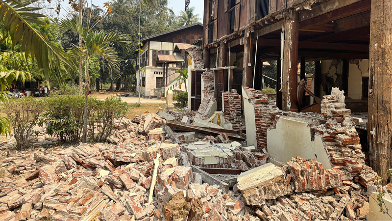 ミャンマーでM7.9の強い地震　中国地震台網センターが速報 video poster