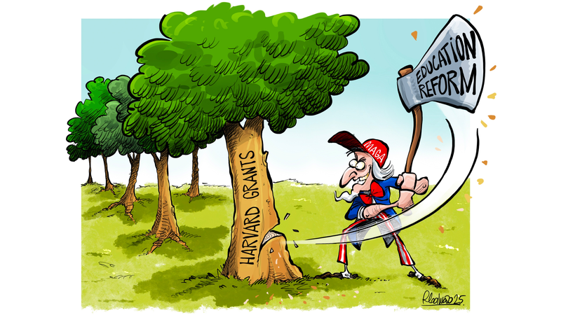 トランプ政権、ハーバード大学への1億ドル連邦資金を打ち切りへ　「エリート大学との戦争」は新局面