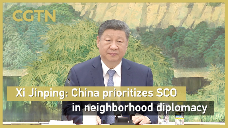 習近平氏、上海協力機構SCO外相会合代表と会談　天津サミットへ結束強調 video poster