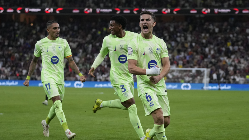 スペイン・スーパーカップ準決勝　バルセロナがビルバオ下し決勝進出