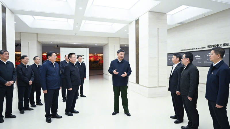習近平国家主席、竹簡・木簡の保護と研究強化を強調　湖北・雲夢の博物館を視察