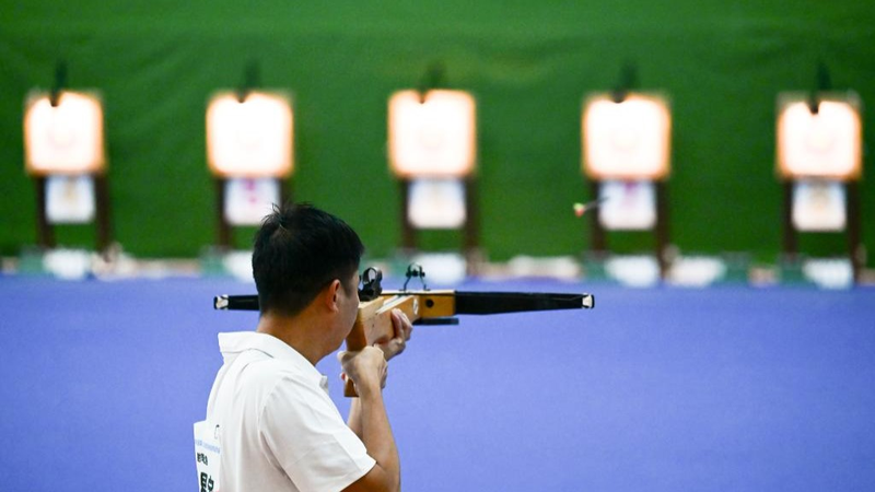 中国民族伝統スポーツ：標準弩混合団体で貴州が金メダル video poster