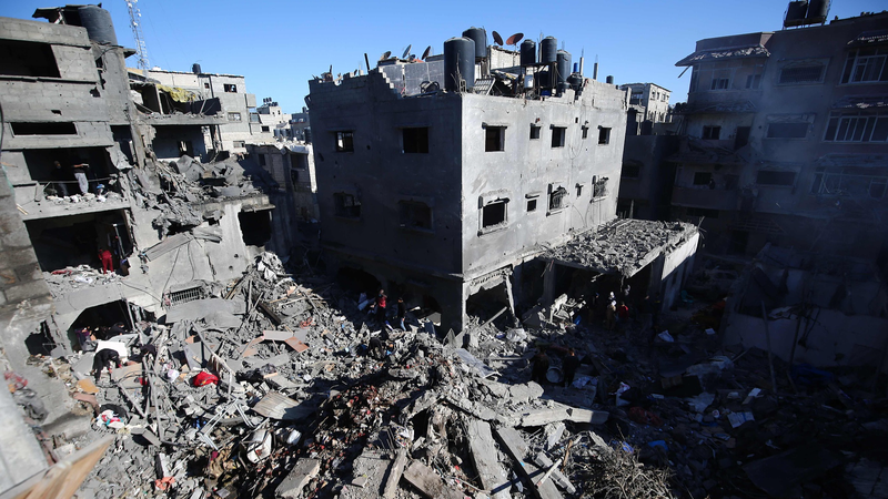 イスラエル空爆でハマス幹部死亡　ガザ南部で攻撃再び激化