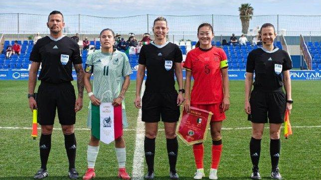 中国女子サッカー代表、ピニャタル杯最終戦でメキシコに敗戦　大会3位で終了