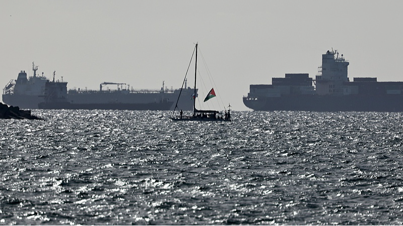 ガザ支援船団の活動家137人、イスラエル拘束後にイスタンブール到着